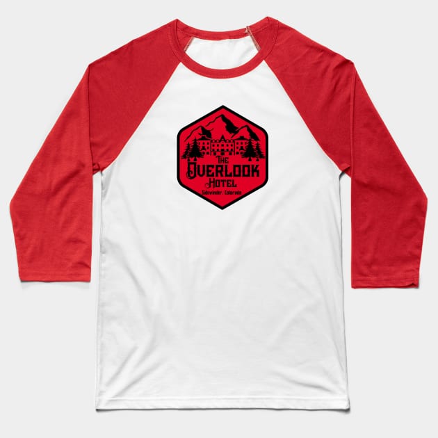 The Overlook Hotel Baseball T-Shirt by carloj1956